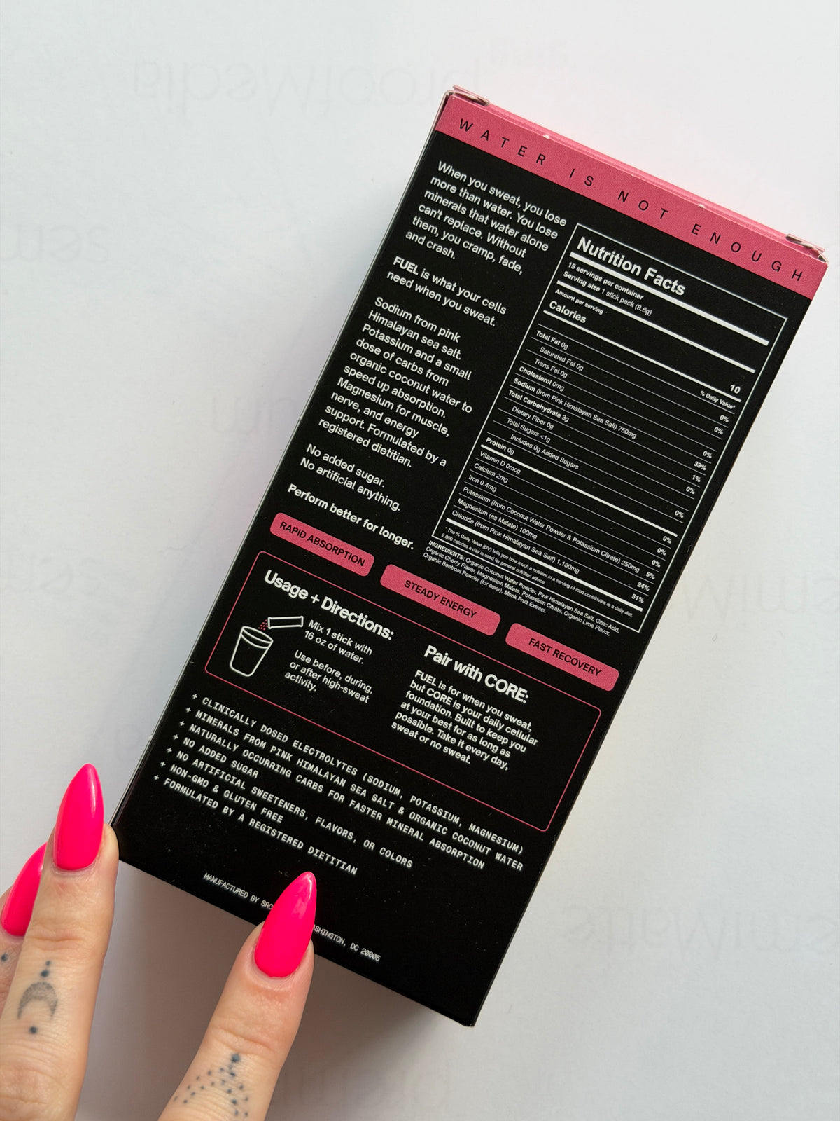 FUEL: Electrolyte Drink Mix